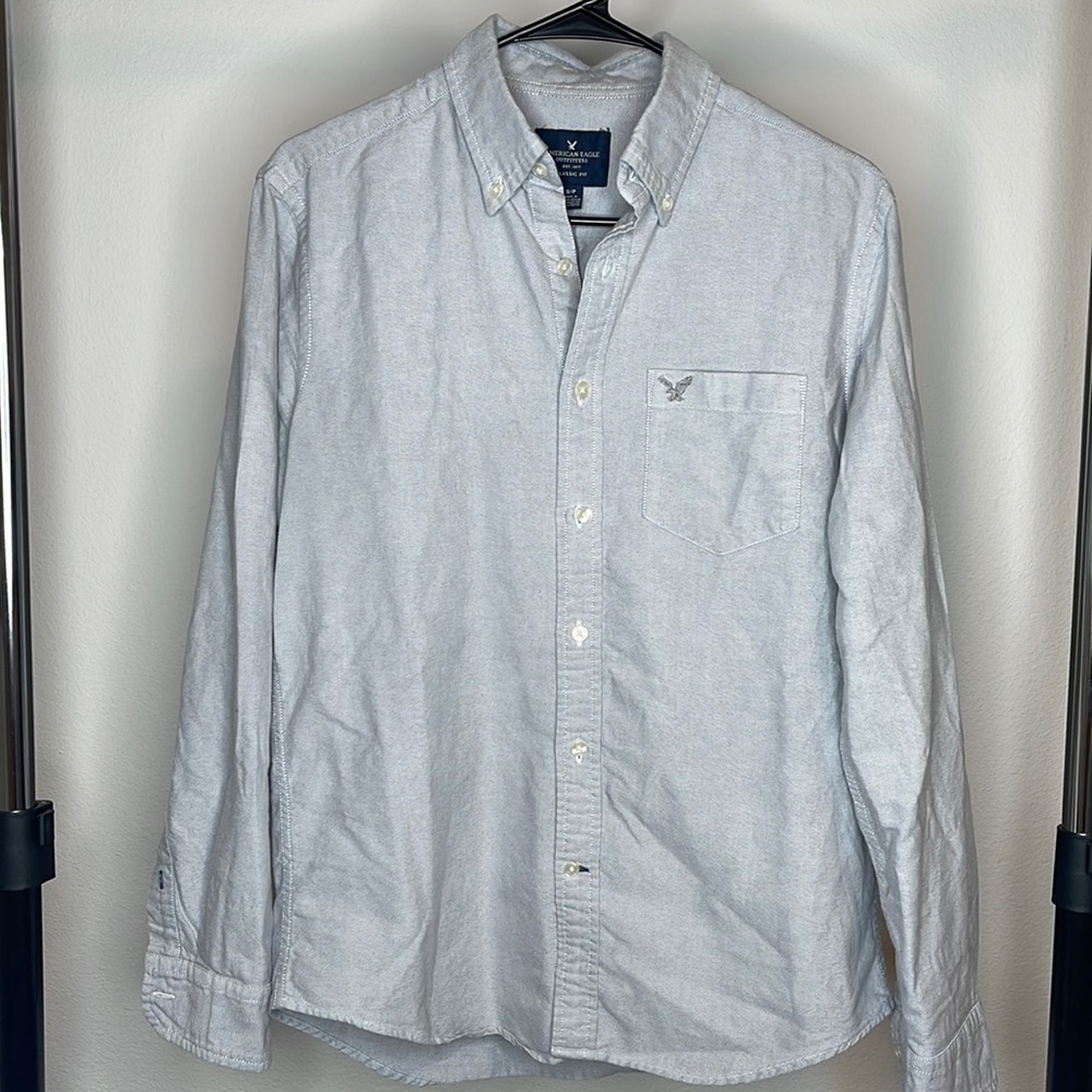AMERICAN EAGLE Long sleeve (Dress Shirt)